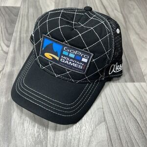 GoPro Mountain Games Vail Valley Foundation Men Adjustable Black Snapback Cap